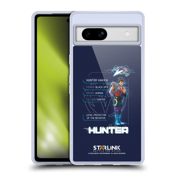Starlink Battle for Atlas Character Art Hunter Soft Gel Case for Google Pixel 7a