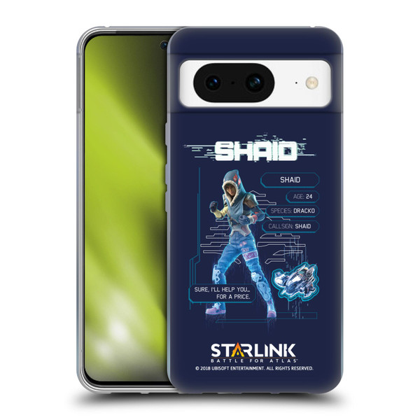 Starlink Battle for Atlas Character Art Shaid 2 Soft Gel Case for Google Pixel 8