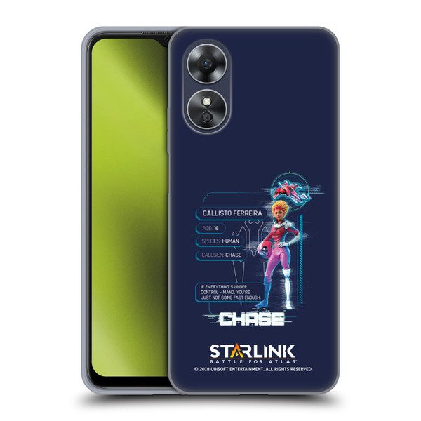 Starlink Battle for Atlas Character Art Chase Soft Gel Case for OPPO A17