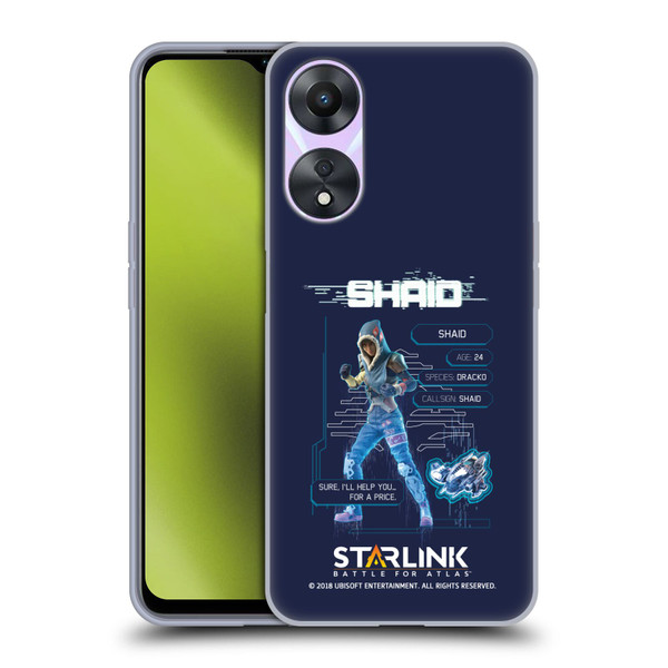 Starlink Battle for Atlas Character Art Shaid 2 Soft Gel Case for OPPO A78 5G
