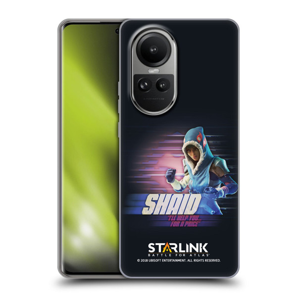 Starlink Battle for Atlas Character Art Shaid Soft Gel Case for OPPO Reno10 5G / Reno10 Pro 5G