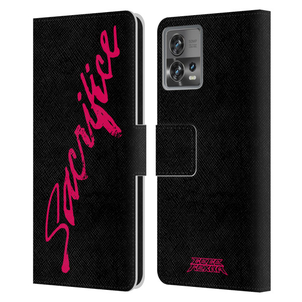 Bebe Rexha Key Art Sacrifice Leather Book Wallet Case Cover For Motorola Moto Edge 30 Fusion