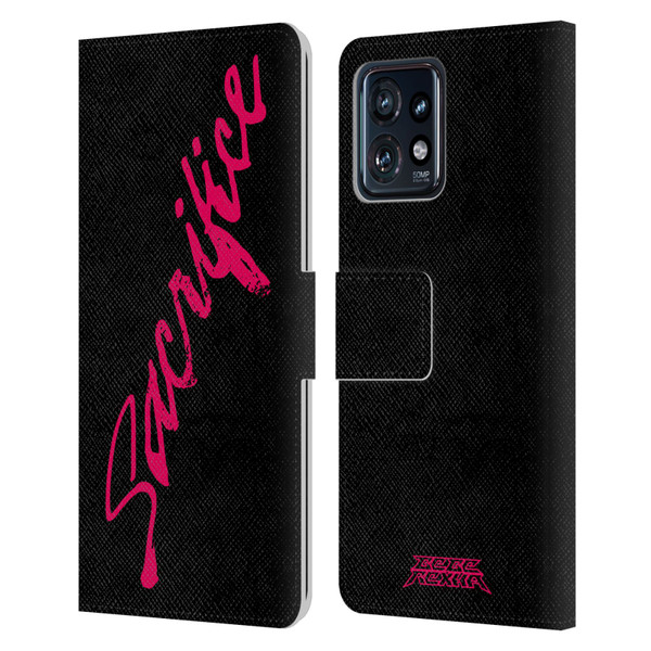 Bebe Rexha Key Art Sacrifice Leather Book Wallet Case Cover For Motorola Moto Edge 40 Pro