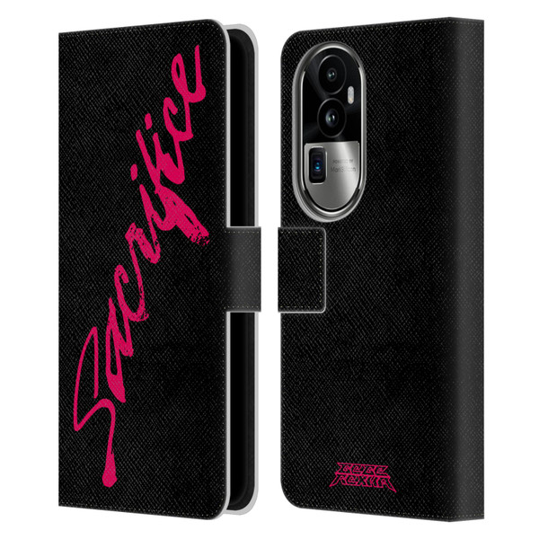 Bebe Rexha Key Art Sacrifice Leather Book Wallet Case Cover For OPPO Reno10 Pro+