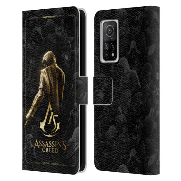 Assassin's Creed 15th Anniversary Graphics Key Art Leather Book Wallet Case Cover For Xiaomi Mi 10T 5G