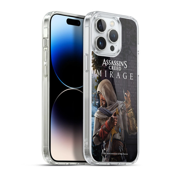 Assassin's Creed Mirage Graphics Basim Poster Soft Gel Case for Apple iPhone 13 Pro Max & MagSafe