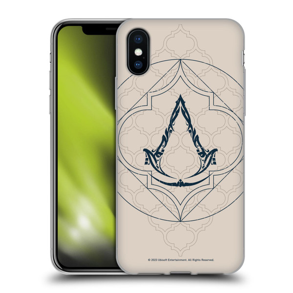 Assassin's Creed Graphics Crest Soft Gel Case for Apple iPhone X / iPhone XS