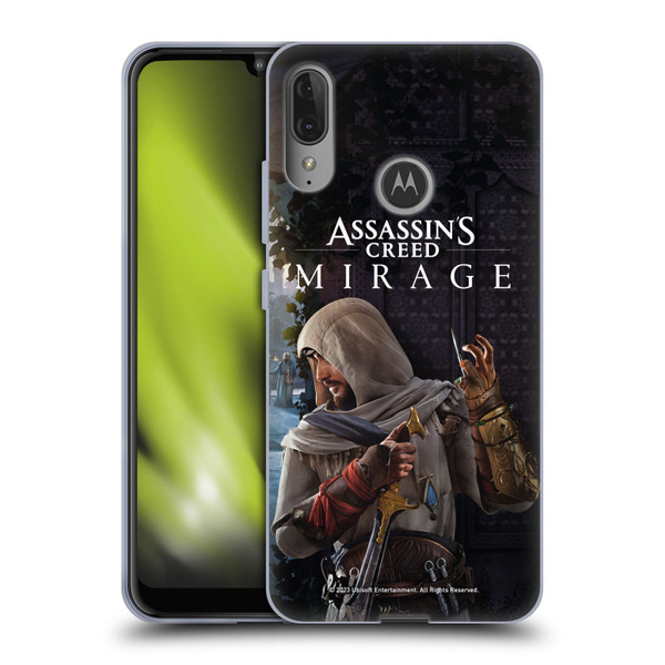 Assassin's Creed Mirage Graphics Basim Poster Soft Gel Case for Motorola Moto E6 Plus