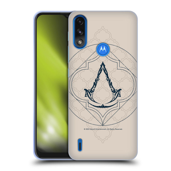 Assassin's Creed Graphics Crest Soft Gel Case for Motorola Moto E7 Power / Moto E7i Power