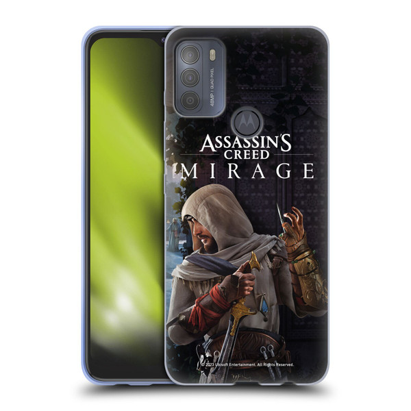 Assassin's Creed Graphics Basim Poster Soft Gel Case for Motorola Moto G50