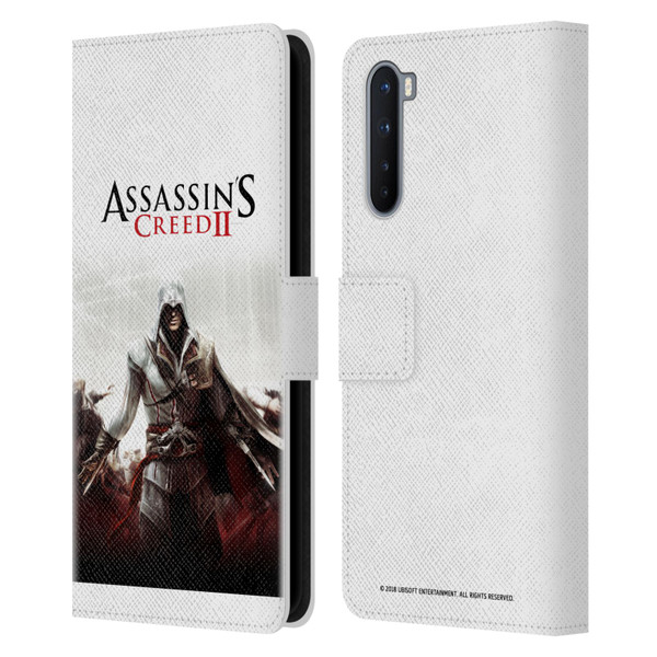 Assassin's Creed II Key Art Ezio 2 Leather Book Wallet Case Cover For OnePlus Nord 5G