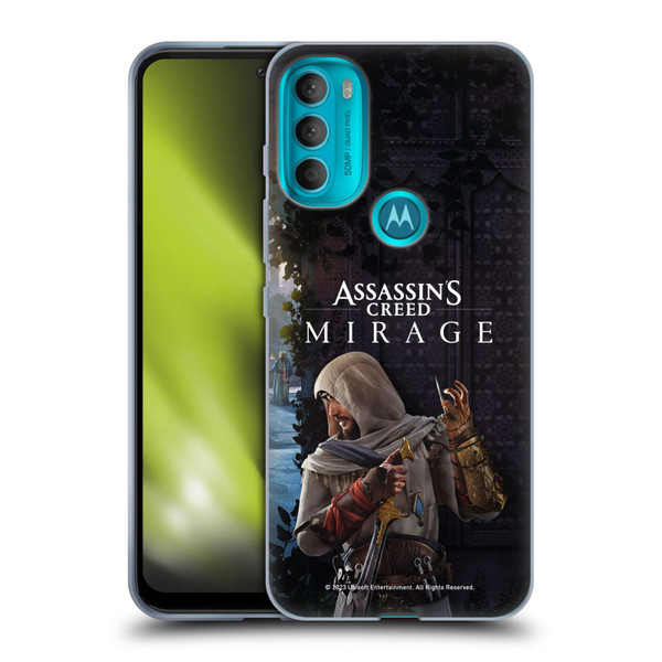 Assassin's Creed Graphics Basim Poster Soft Gel Case for Motorola Moto G71 5G