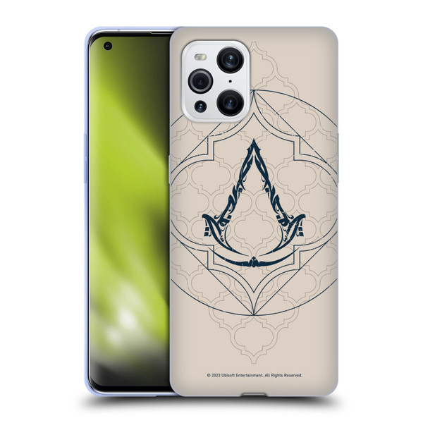 Assassin's Creed Graphics Crest Soft Gel Case for OPPO Find X3 / Pro