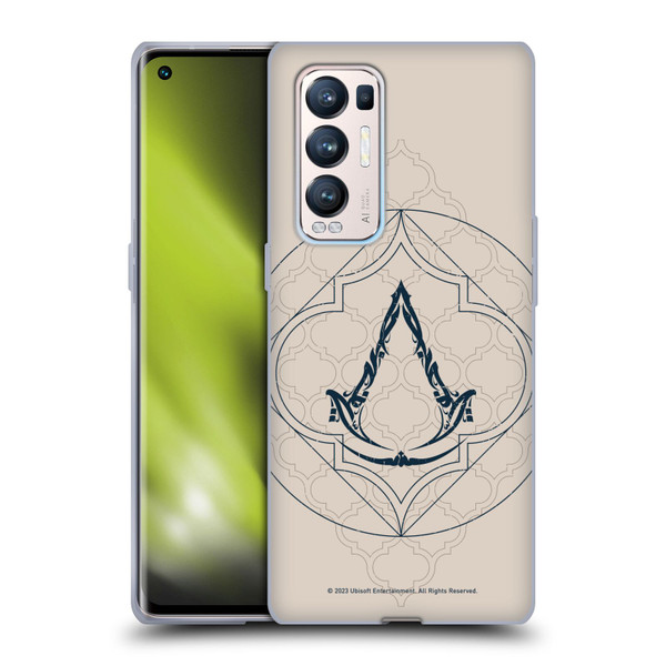 Assassin's Creed Graphics Crest Soft Gel Case for OPPO Find X3 Neo / Reno5 Pro+ 5G