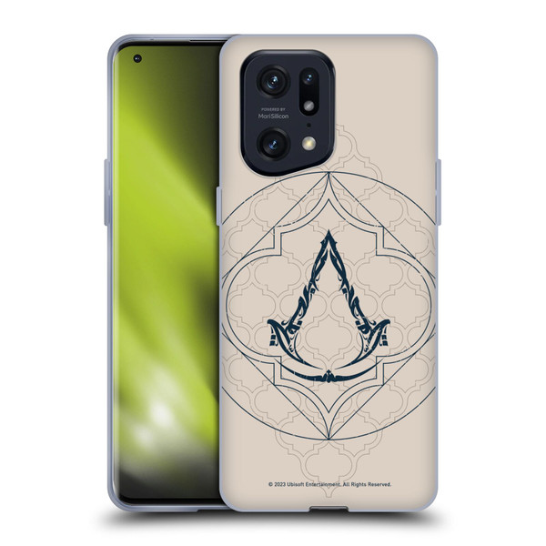 Assassin's Creed Graphics Crest Soft Gel Case for OPPO Find X5 Pro
