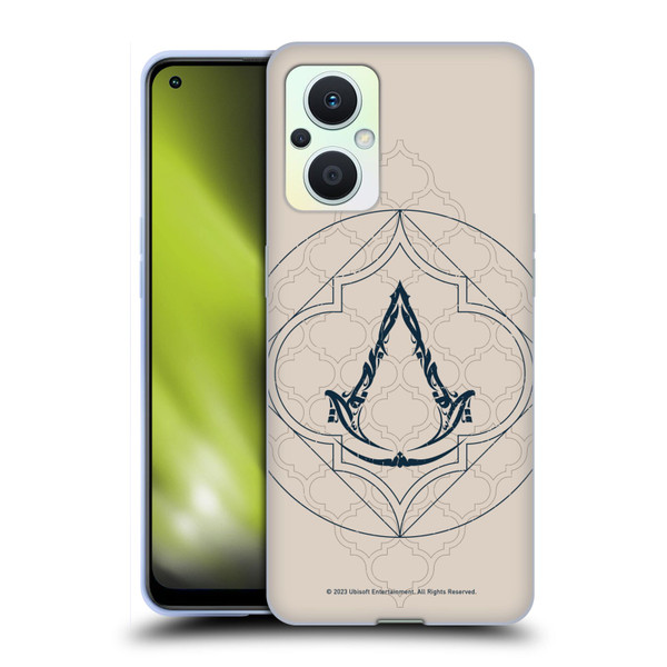 Assassin's Creed Graphics Crest Soft Gel Case for OPPO Reno8 Lite