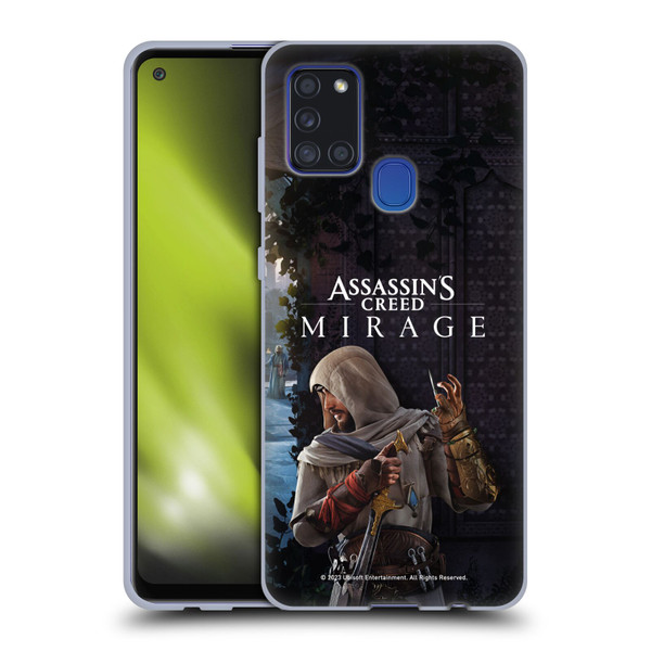 Assassin's Creed Graphics Basim Poster Soft Gel Case for Samsung Galaxy A21s (2020)