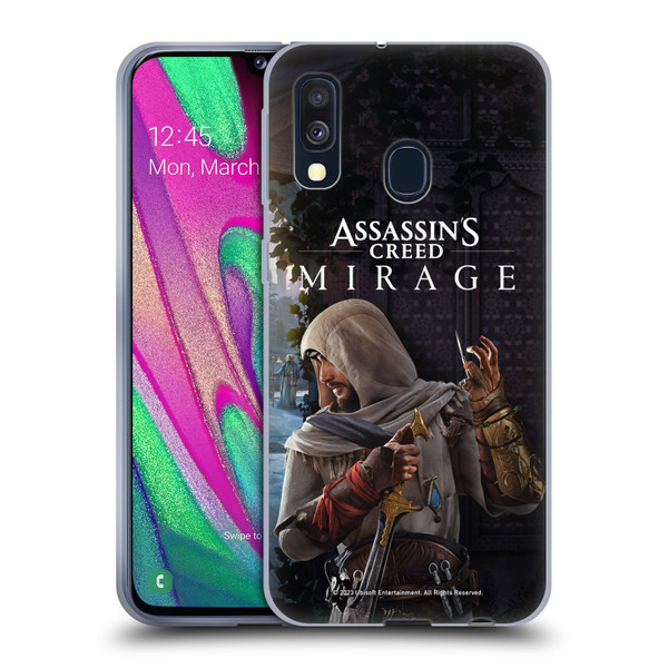 Assassin's Creed Graphics Basim Poster Soft Gel Case for Samsung Galaxy A40 (2019)