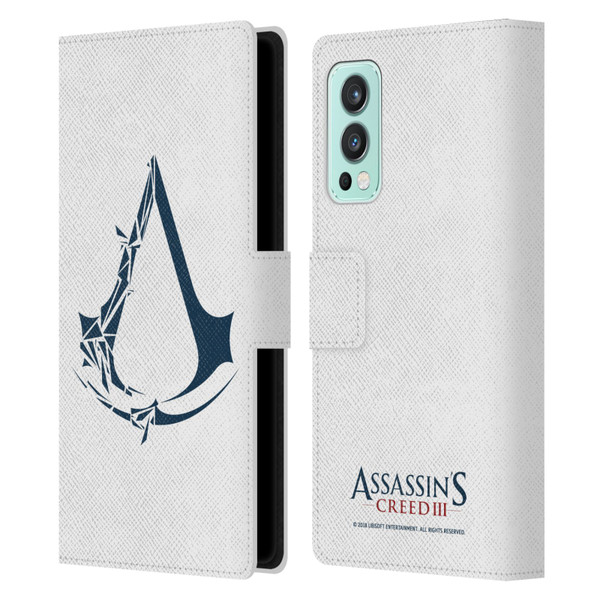 Assassin's Creed III Logos Geometric Leather Book Wallet Case Cover For OnePlus Nord 2 5G