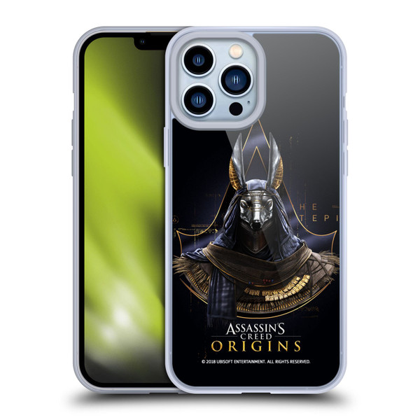Assassin's Creed Origins Character Art Hetepi Soft Gel Case for Apple iPhone 13 Pro Max