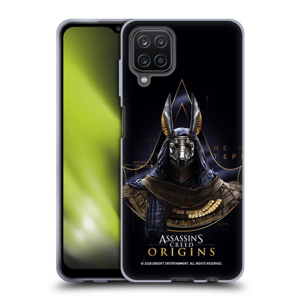 Assassin's Creed Origins Character Art Hetepi Soft Gel Case for Samsung Galaxy A12 (2020)
