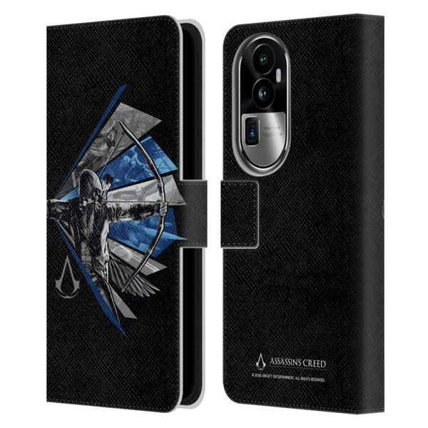 Assassin's Creed Legacy Character Artwork Bow Leather Book Wallet Case Cover For OPPO Reno10 Pro+