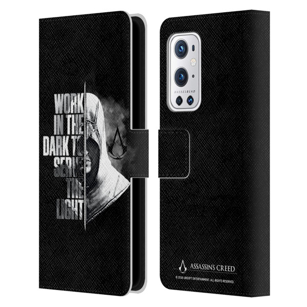 Assassin's Creed Legacy Typography Half Leather Book Wallet Case Cover For OnePlus 9 Pro