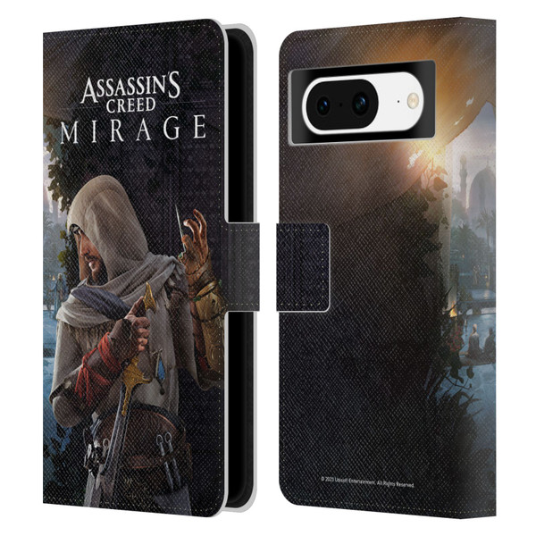 Assassin's Creed Mirage Graphics Basim Poster Leather Book Wallet Case Cover For Google Pixel 8