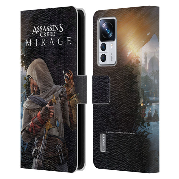 Assassin's Creed Mirage Graphics Basim Poster Leather Book Wallet Case Cover For Xiaomi 12T Pro