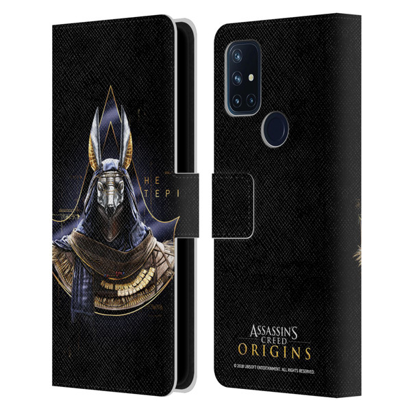 Assassin's Creed Origins Character Art Hetepi Leather Book Wallet Case Cover For OnePlus Nord N10 5G