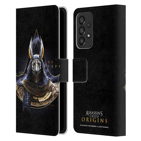 Assassin's Creed Origins Character Art Hetepi Leather Book Wallet Case Cover For Samsung Galaxy A33 5G (2022)