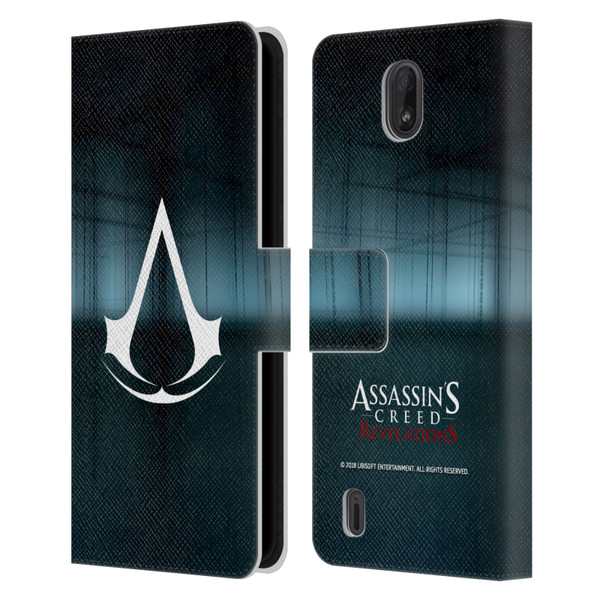 Assassin's Creed Revelations Logo Animus Black Room Leather Book Wallet Case Cover For Nokia C01 Plus/C1 2nd Edition