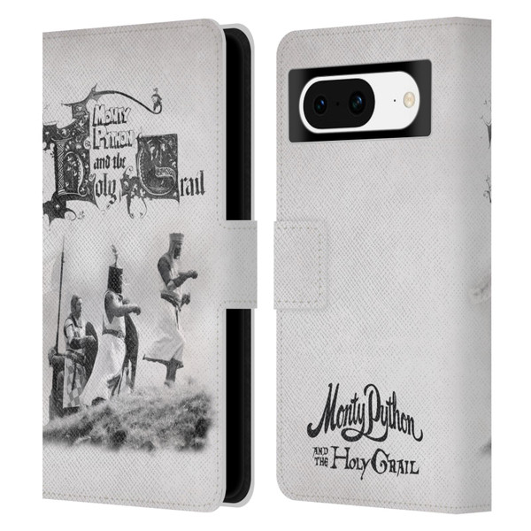 Monty Python Key Art Holy Grail Leather Book Wallet Case Cover For Google Pixel 8