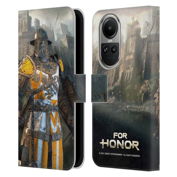 For Honor Characters Conqueror Leather Book Wallet Case Cover For OPPO Reno10 5G / Reno10 Pro 5G