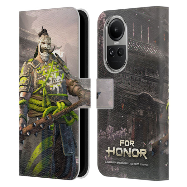For Honor Characters Shugoki Leather Book Wallet Case Cover For OPPO Reno10 5G / Reno10 Pro 5G
