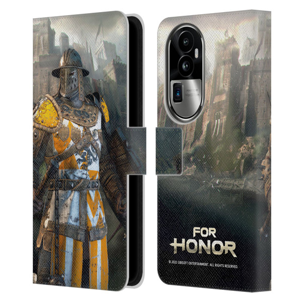 For Honor Characters Conqueror Leather Book Wallet Case Cover For OPPO Reno10 Pro+