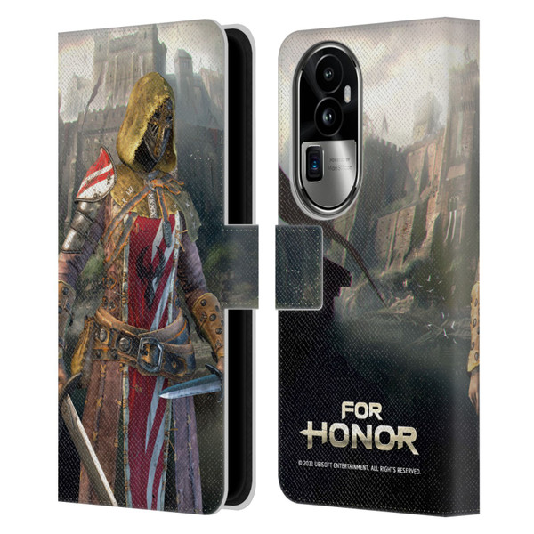 For Honor Characters Peacekeeper Leather Book Wallet Case Cover For OPPO Reno10 Pro+
