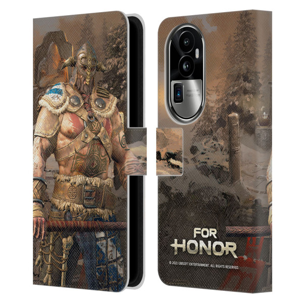 For Honor Characters Raider Leather Book Wallet Case Cover For OPPO Reno10 Pro+