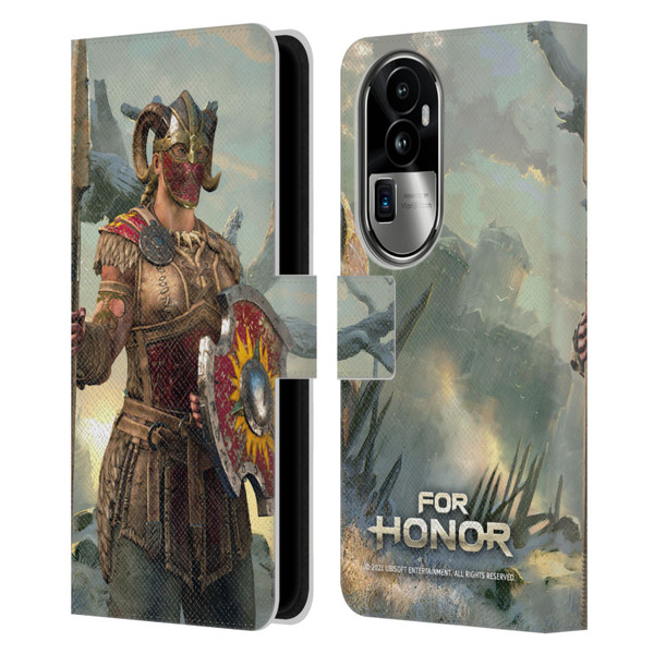 For Honor Characters Valkyrie Leather Book Wallet Case Cover For OPPO Reno10 Pro+