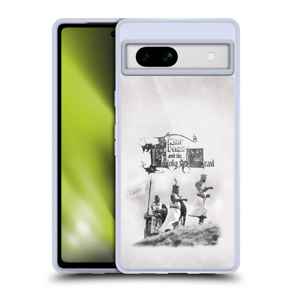 Monty Python Key Art Holy Grail Soft Gel Case for Google Pixel 7a