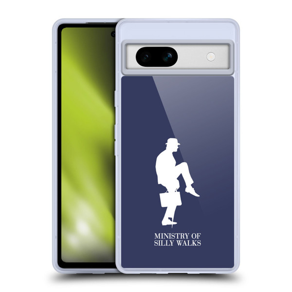 Monty Python Key Art Ministry Of Silly Walks Soft Gel Case for Google Pixel 7a