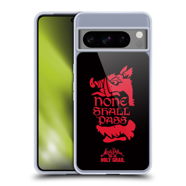 Monty Python Key Art None Shall Pass Soft Gel Case for Google Pixel 8 Pro