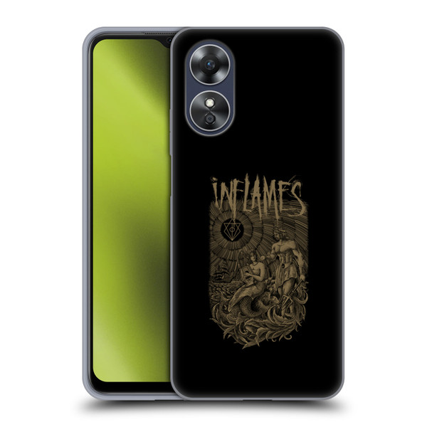 In Flames Metal Grunge Adventures Soft Gel Case for OPPO A17