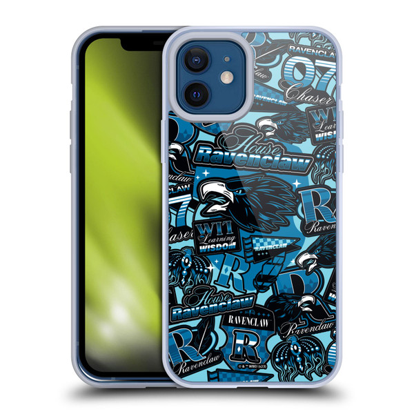 Harry Potter Badge Up House Ravenclaw Soft Gel Case for Apple iPhone 12 / iPhone 12 Pro