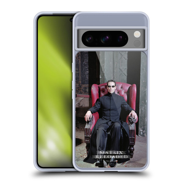 The Matrix Reloaded Key Art Neo 4 Soft Gel Case for Google Pixel 8 Pro