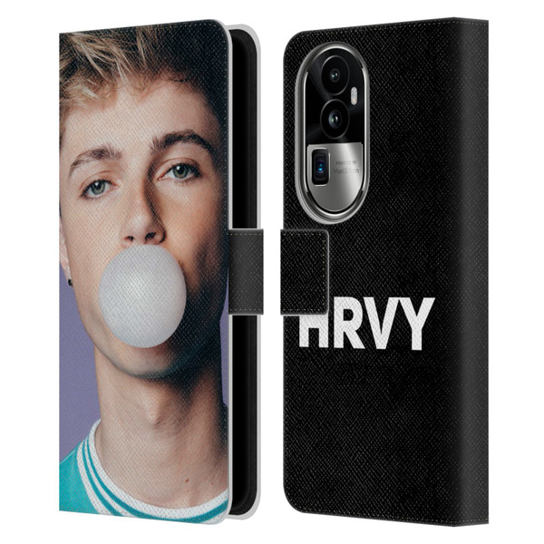 HRVY Graphics Calendar 2 Leather Book Wallet Case Cover For OPPO Reno10 Pro+