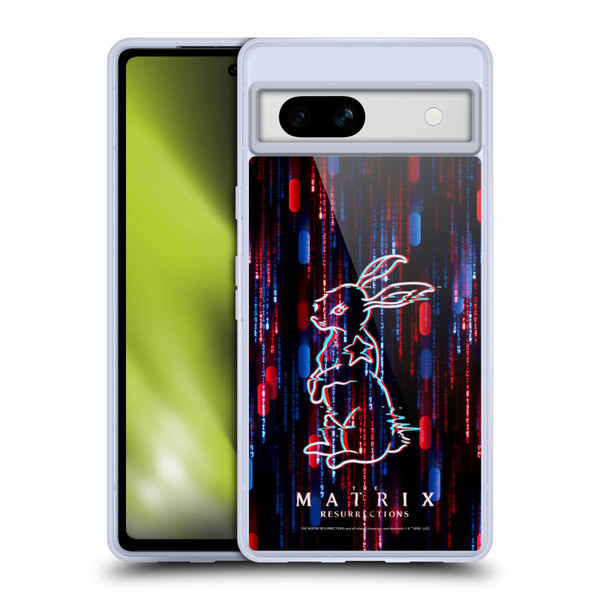 The Matrix Resurrections Key Art Choice Is An Illusion Soft Gel Case for Google Pixel 7a