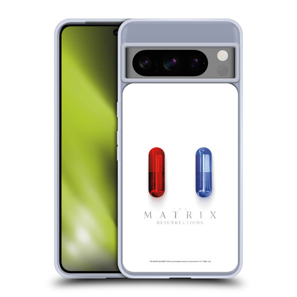 The Matrix Resurrections Key Art Poster Soft Gel Case for Google Pixel 8 Pro