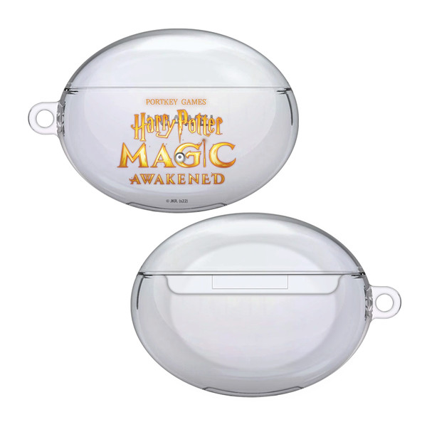 Harry Potter: Magic Awakened Characters Logo Clear Hard Crystal Cover Case for Huawei Freebuds 4