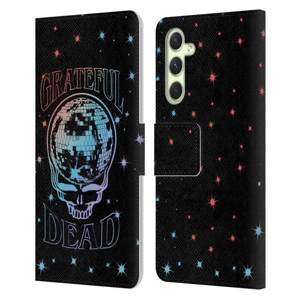 Grateful Dead Trends Skull Logo Leather Book Wallet Case Cover For Samsung Galaxy A54 5G
